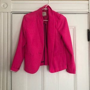 Loft hot pink blazer